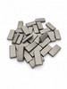 D5 loose diamond core drill segments with polished smooth roof tops and clean edges, shown as a representative batch
