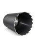 DMI X-Top gallery — 10-inch laser welded diamond core bit, cutting-end three-quarter view