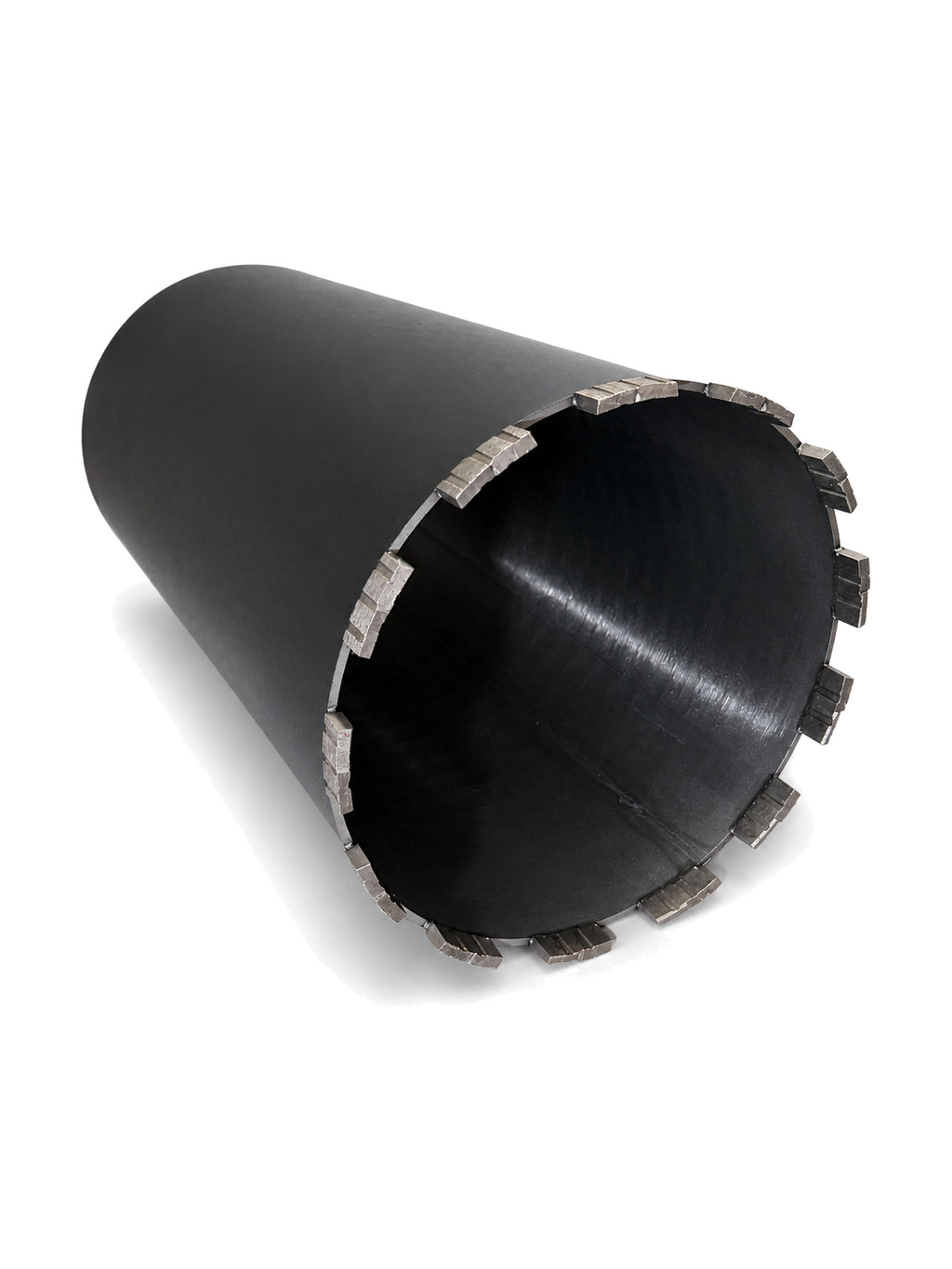 DMI X-Top gallery — 7-inch laser welded diamond core bit, cutting-end three-quarter view