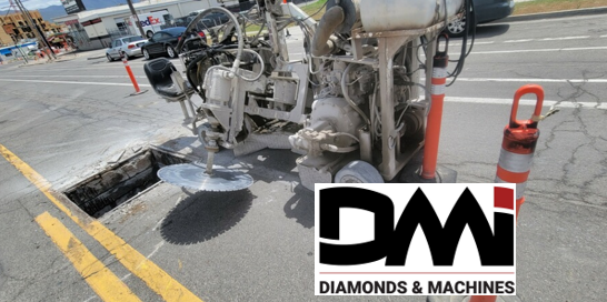 DMI Professional Grade Curb Diamond Saw Blade 21in x .235in - DMI Tools